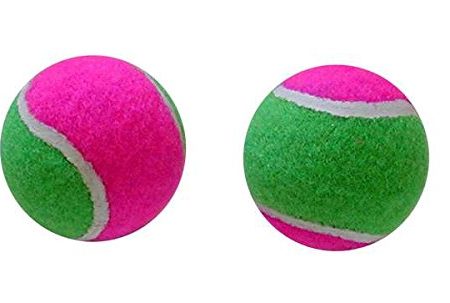 BLUE SKY - Pelotas de Tenis Scratch - Juego de Raqueta - Pelota con Velcro - 040787 - Verde - Juguete Infantil - 4 cm - A Partir de 3 años Embalaje Deteriorado Online now