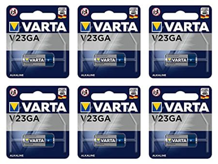 Varta - Lote de 6 pilas alcalinas electrónicas V23GA 12 V Embalaje Deteriorado For Discount