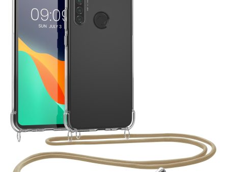 Funda kwmobile Compatible con Xiaomi Redmi Note 8 (2019 2021) - Funda con Cuerda y Bordes Elevados Embalaje Deteriorado Online