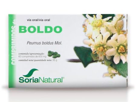 Soria Natural Boldo Combinación de Multivitaminas y Minerales - 60 Tabletas Embalaje Deteriorado Online