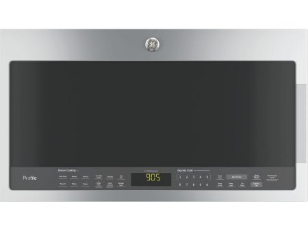 GE Profile 30-inch, 2.1 cu. ft. Over-the-Range Microwave Oven with Chef Connect PVM2188SJC Online