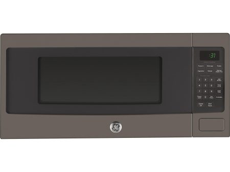 GE Profile 24-inch, 1.1 cu.ft. Countertop Microwave Oven with 10 Power Levels PEM10SLFC For Discount