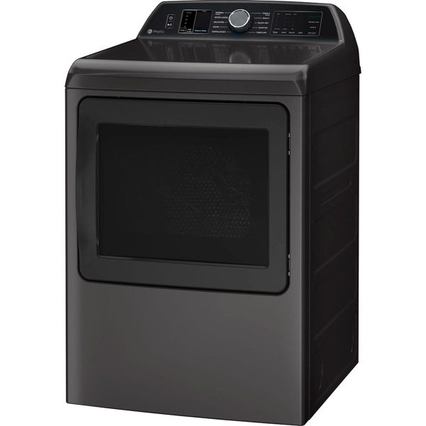 GE Profile 7.3 Cu. Ft. Electric Dryer with Sanitize Cycle PTD70EBMTDG Fashion