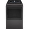 GE Profile 7.3 Cu. Ft. Electric Dryer with Sanitize Cycle PTD70EBMTDG Fashion