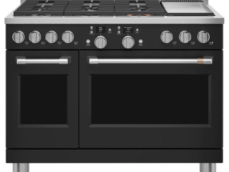 Café 48-inch Freestanding Dual-Fuel Range with 6 Burners and Griddle C2Y486P3TD1 Hot on Sale