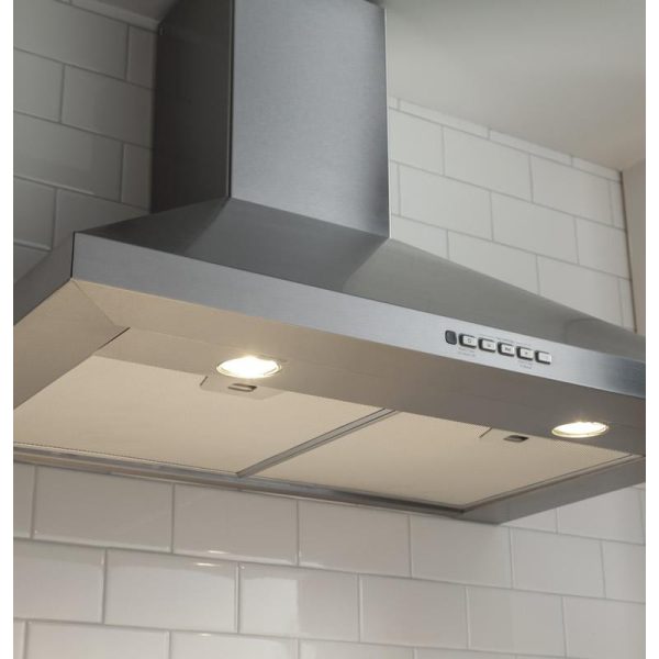 GE 30-inch Wall Mount Range Hood JVW5301SJSSC on Sale