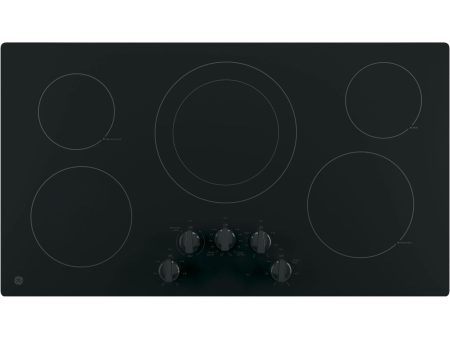 GE 36-inch Built-In Electric Cooktop JP3036DLBB For Sale